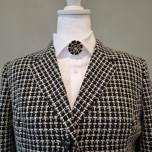 Set of 2 Jeweled Button Covers Unique Accessory Retro Glam Punk Sleaze Indie